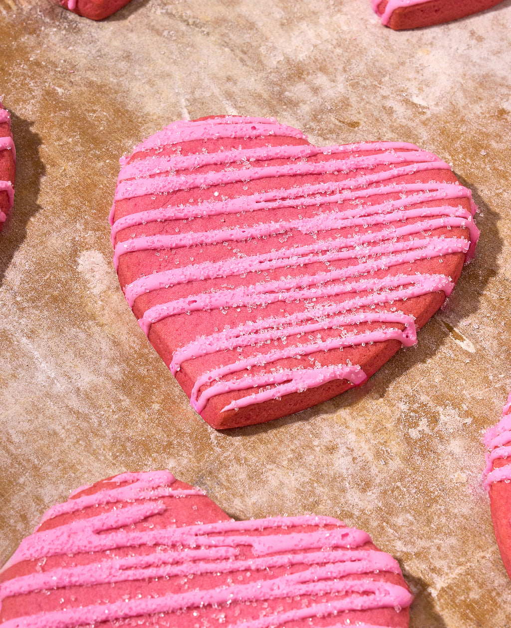 Heart Shaped Sugar Cookie