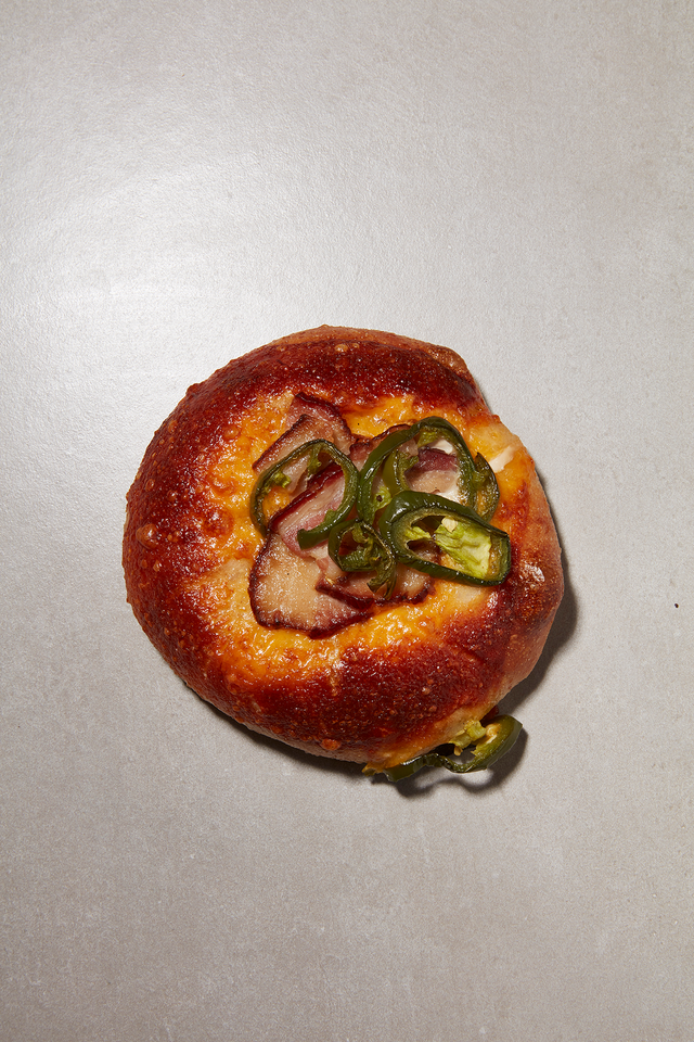 Jalapeño Bacon Cheddar Bagel Bakers Kneaded