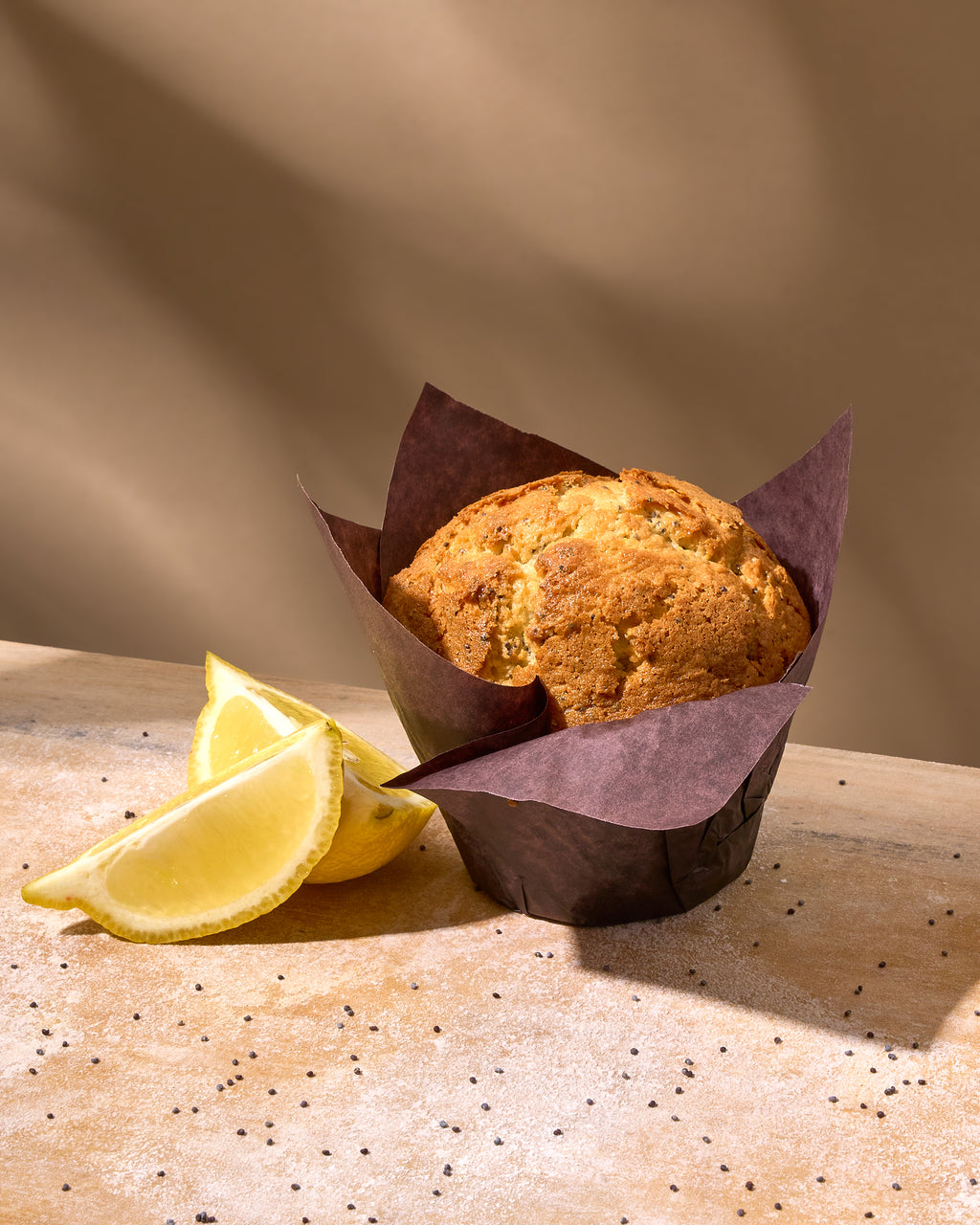 Lemon Poppy Seed Muffin