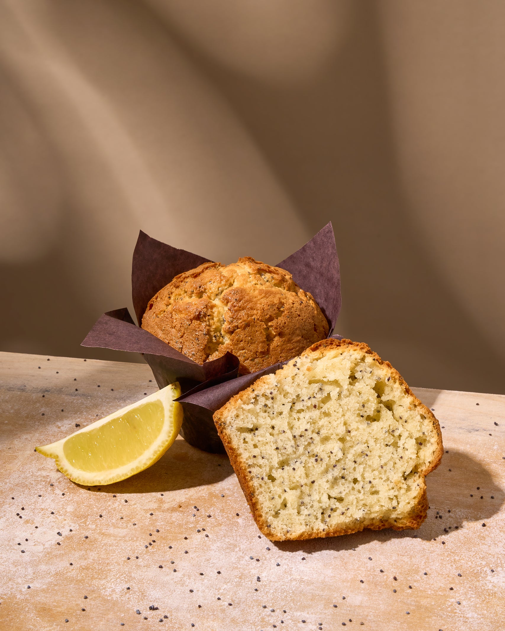 Lemon Poppy Seed Muffin