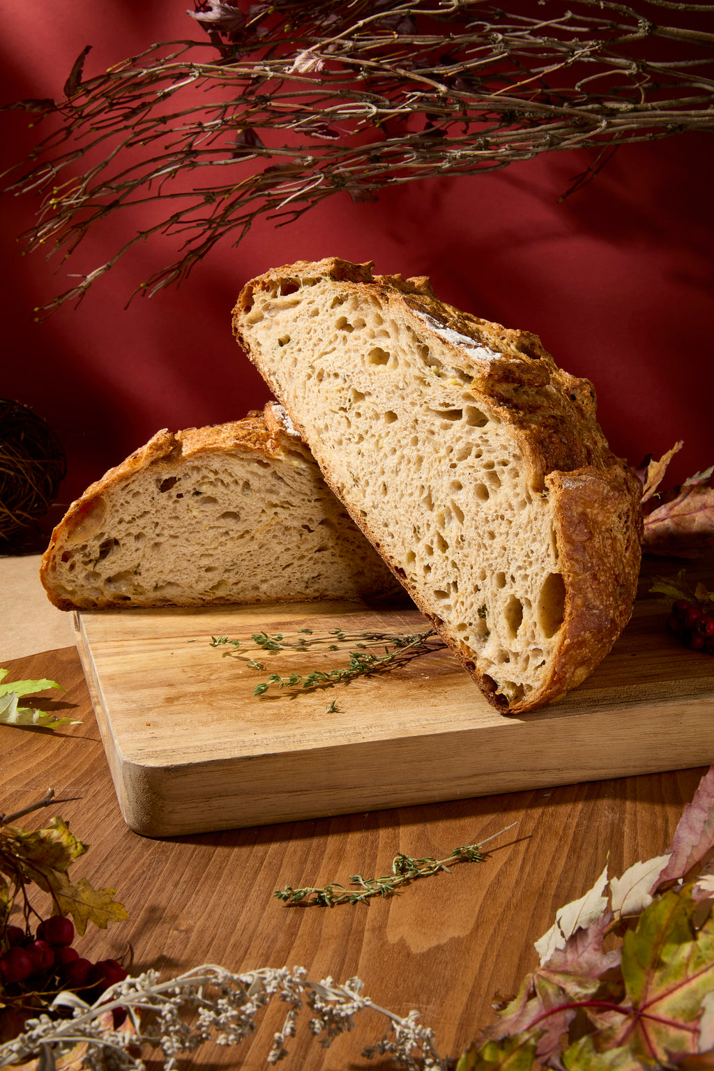 Potato Parmesan Thyme Loaf