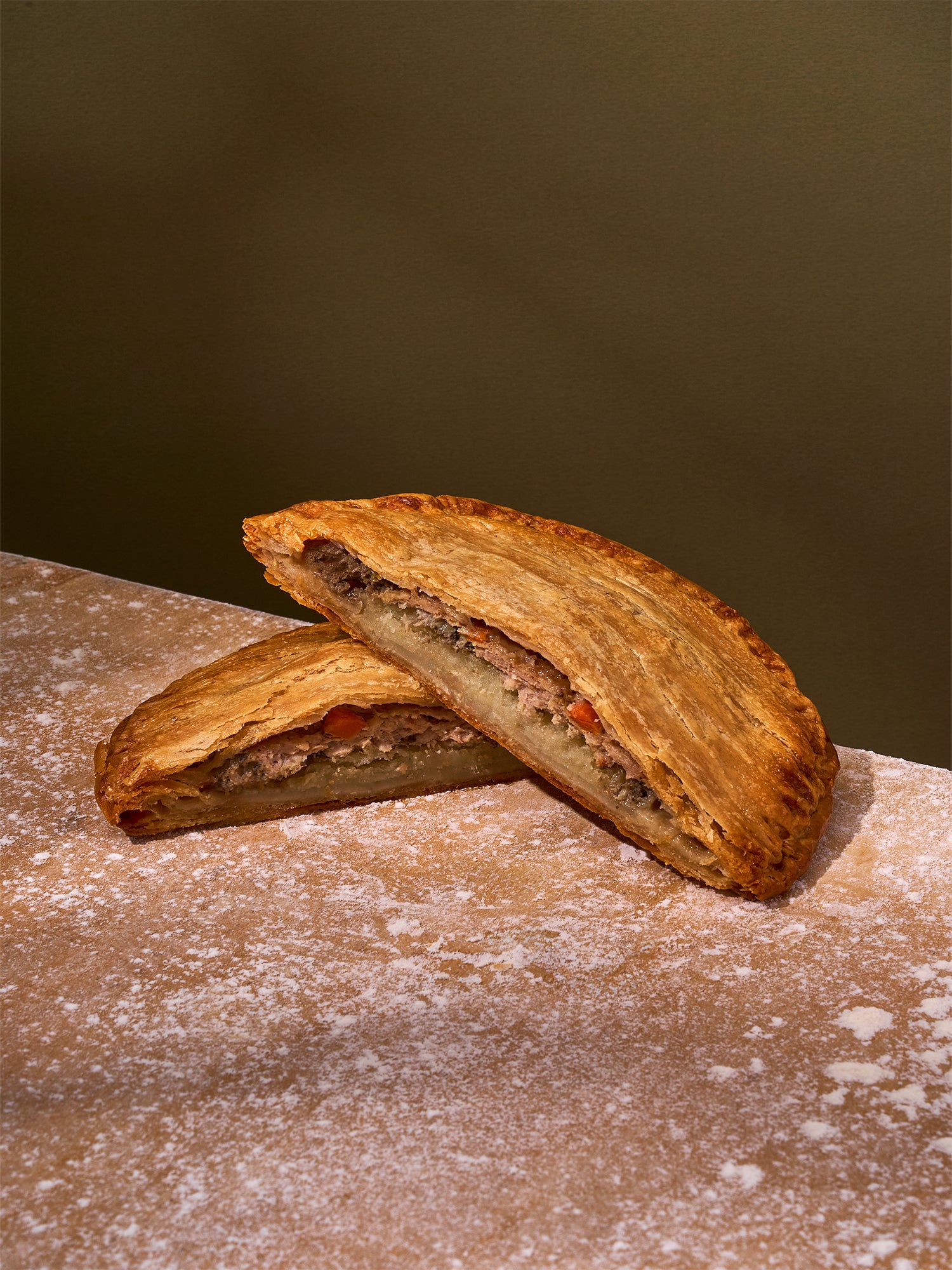 Pork Potato & Mushroom Hand Pie